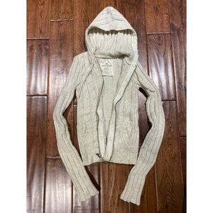 Hollister Sweater Zip-Up